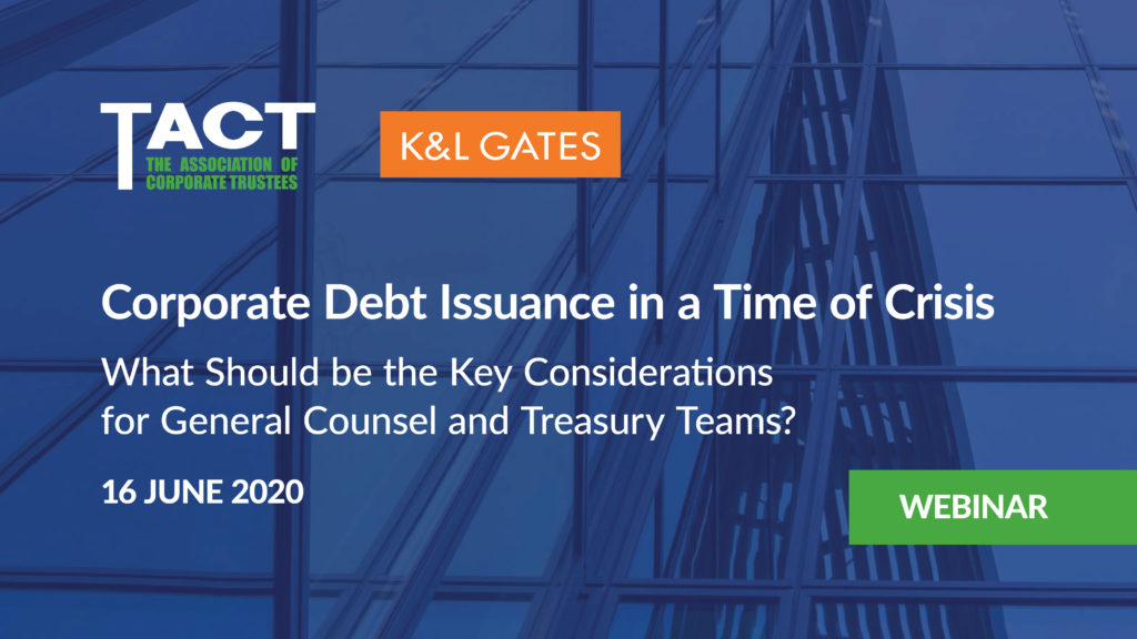 Corporate Debt Issuance in a Time of Crisis