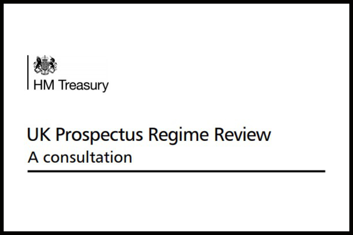 HM Treasury Starts UK Prospectus Regime Review Consultation